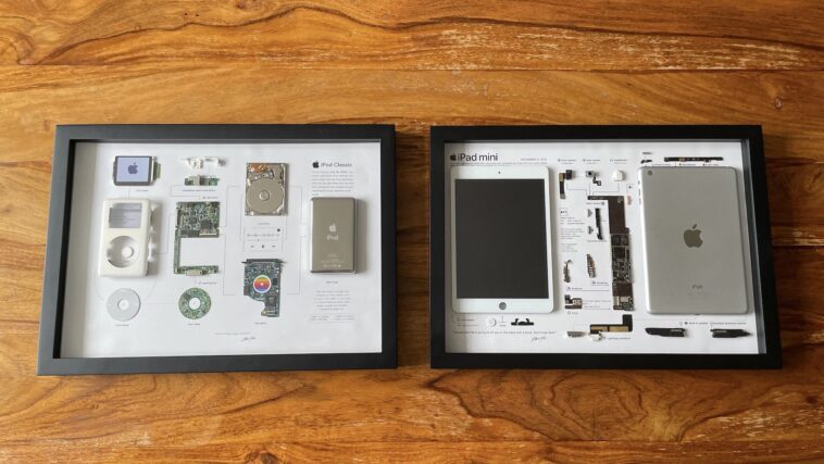 Reseña: GRID Studio iPod y iPad Mini ofrecen nostálgico Apple Wall Art