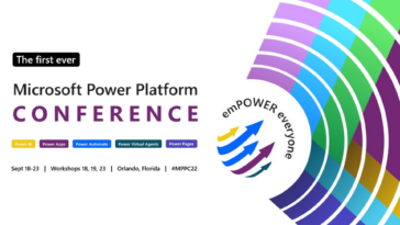 ¡Únete a nosotros!  18-23 de septiembre de 2022. ¡La PRIMERA conferencia de Microsoft Power Platform!