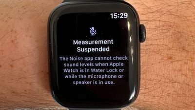 medición suspendida error de Apple Watch