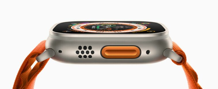 El botón de acción personalizable de Apple Watch Ultra puede iniciar accesos directos, y mucho más además