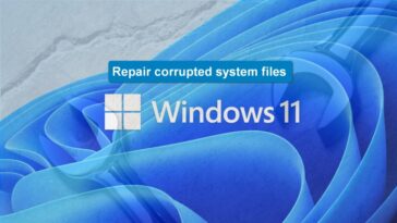 Cómo escanear y reparar archivos de sistema corruptos en Windows 11