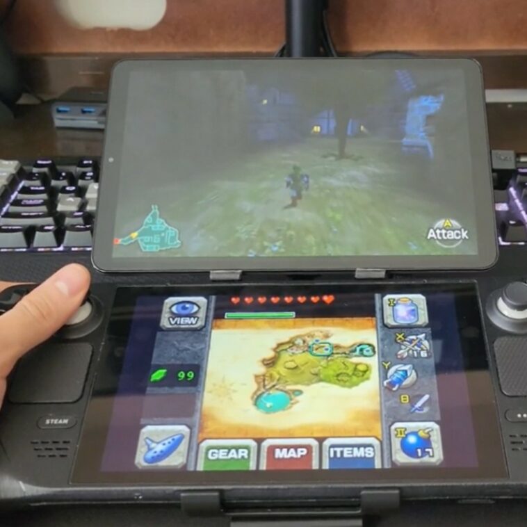 Crea un impresionante emulador de Nintendo 3DS usando la Steam Deck