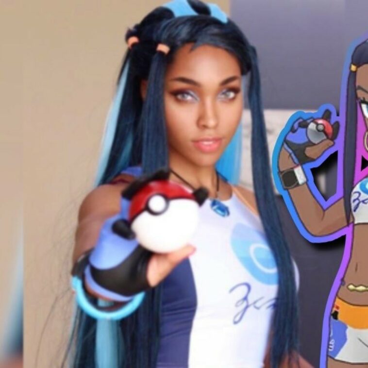 CutiePieSensei se transforma en Nessa, la Ola abrazada de Pokémon