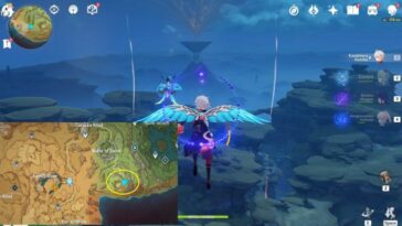 Genshin Impact Cómo llegar al desierto de Sumeru Mapa Punto de viaje rápido Estatua de los siete 1