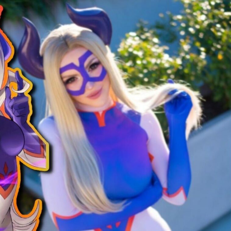 Kayuska Moonfox nos conquista con cosplay de Mt Lady de My Hero Academia