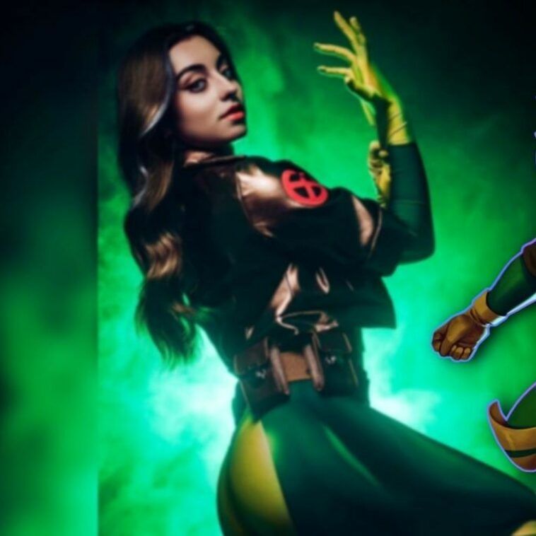 Lea Martinez nos deslumbra con su cosplay de Rogue de X-Men