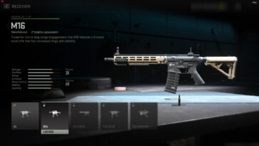 Nuevo accesorio del receptor beta de Call Of Duty Modern Warfare 2