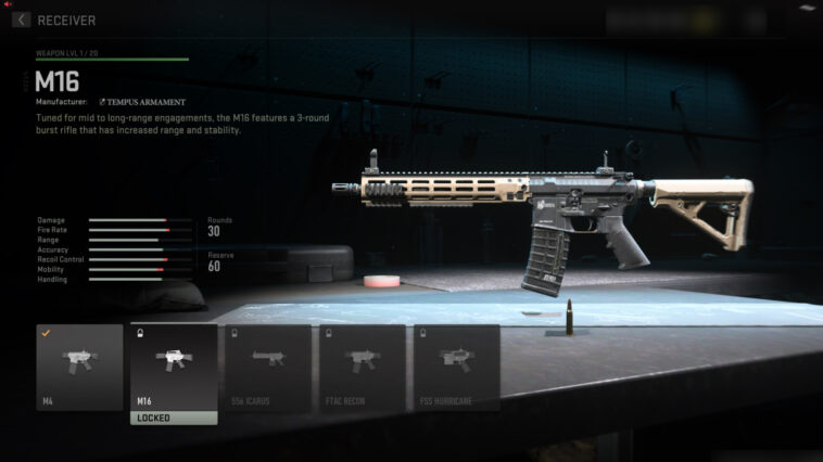 Nuevo accesorio del receptor beta de Call Of Duty Modern Warfare 2