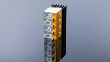 Módulo transmisor de banda E basado en GaN para comunicaciones móviles 6G