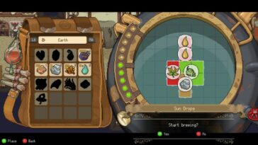 Permiso de poción Actualización de caldero Hacer poción Receta 1