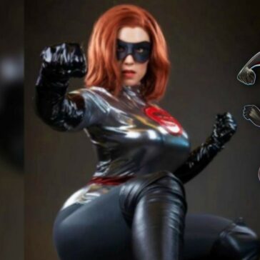 Samurai Jill enciende las redes con cosplay de Elastigirl de los