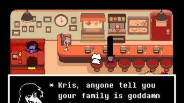 Actualización de Deltarune Capítulo 4 diner