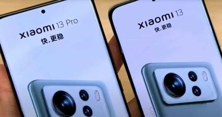 Así se verán los Xiaomi 13 y 13 Pro