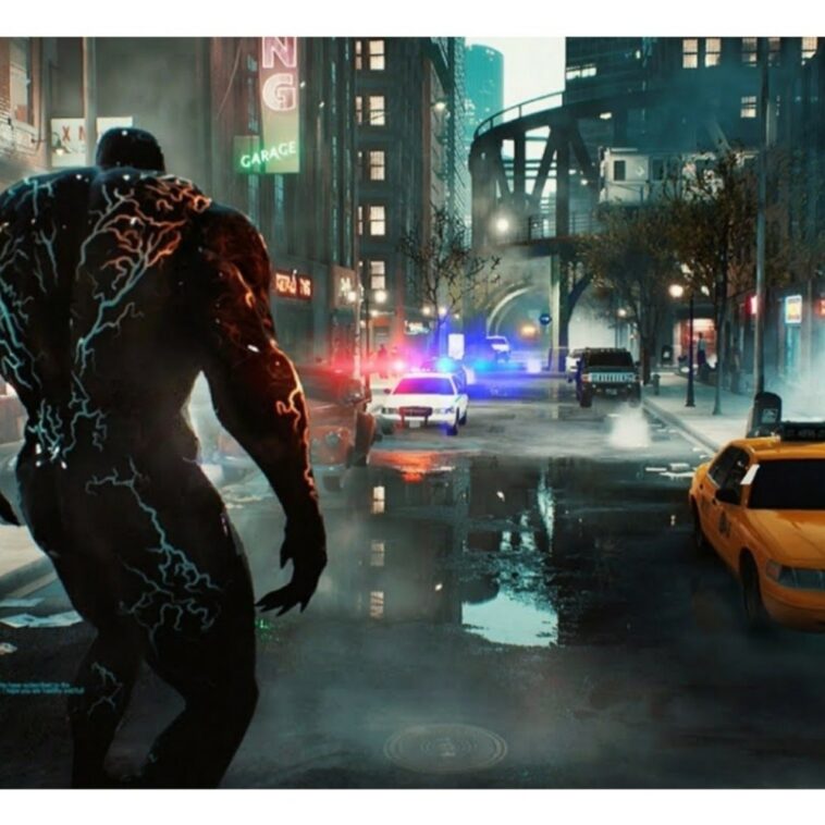 Así se vería un juego de Venom de mundo abierto hecho con Unreal Engine 5