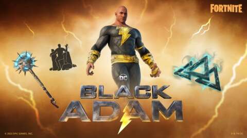 Black Adam trae la roca a Fortnite... otra vez