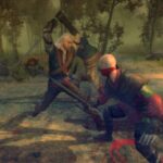 El juego original de Witcher Gameplay envejecido en 2008