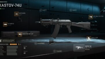 Modern Warfare 2 Clase Kastov-74u