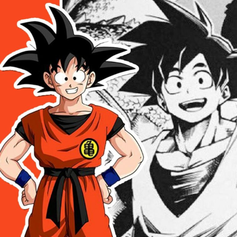 Cómo luciría Goku de Dragon Ball si lo dibujaran autores de 'My Hero Academia' y otros mangas