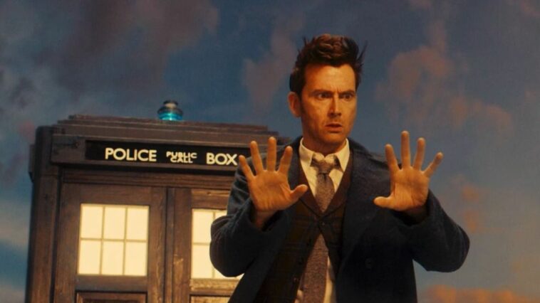 David Tennant as Doctor Who in the series