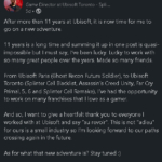 Anuncio de partida de David Grivel Director de juego de Ubisoft