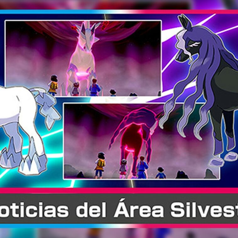 Enfréntate a Glastrier y Spectrier en las Incursiones Dinamax de Pokémon Espada y Escudo