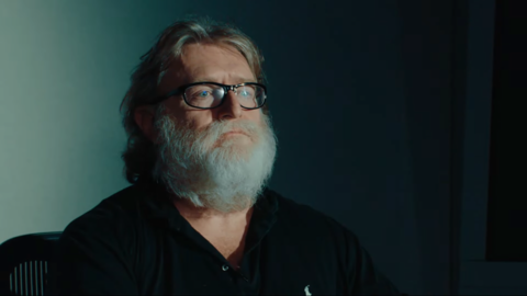 Gabe Newell protagoniza un hilarante anuncio que revela un paquete de voz de Cave Johnson para Dota 2