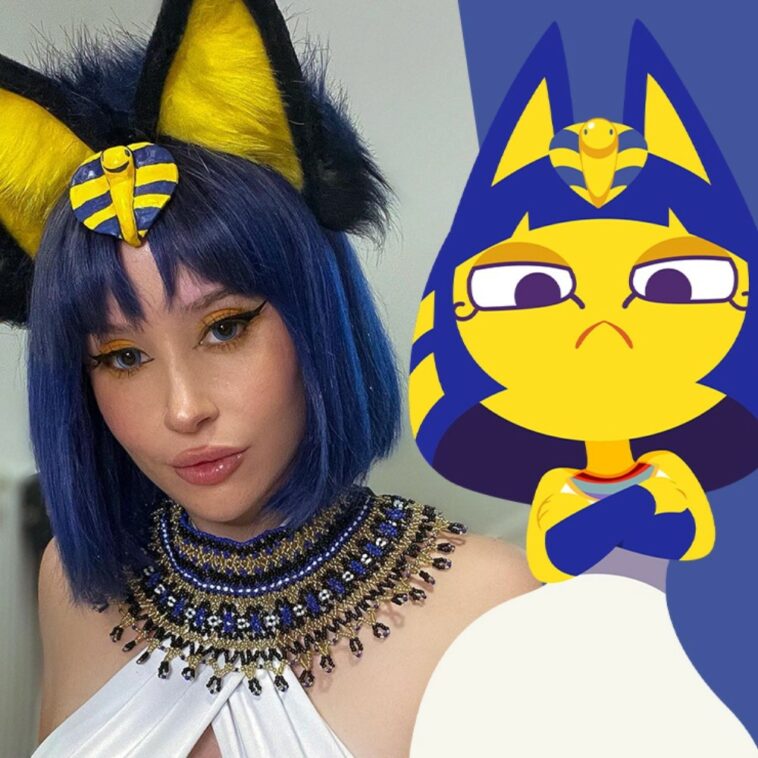 Giulia enamora a todos los fans de Animal Crossing con su cosplay de Ankha