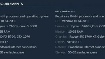 Hoja de especificaciones de requisitos de PC de Dead Space Remake
