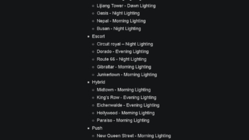 Overwatch 2 Map Rool Season One Juego competitivo y rápido