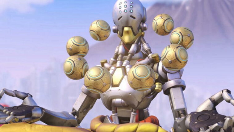 Zenyatta sobresale en el apoyo a los aliados desde la distancia con la curación y los ataques.