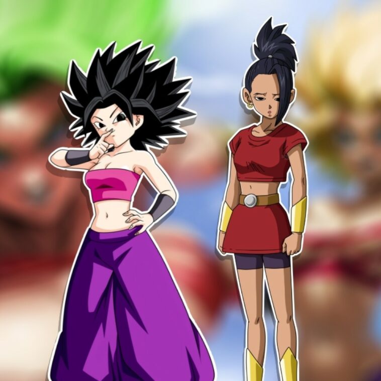 Un fan art de Dragon Ball muestra a Kale y Kaulifla en una feroz pelea