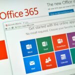 Pantalla de Microsoft Office 365.