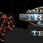 American Truck Simulator Texas Dlc Mapa (copia)