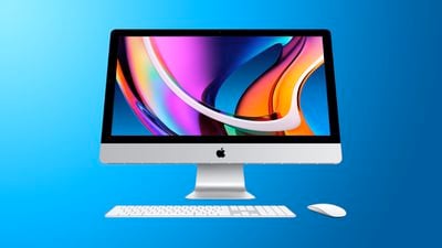 iMac 27 Característica aislada Azul