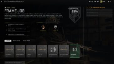 modern warfare 2 Warzone 2 Dmz Frame Trabajo Misión Objetivos