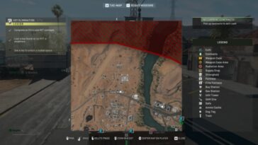 Uav Torre Dmz Leyenda Mapa