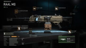 Modern Warfare 2 Clase Raal Mg