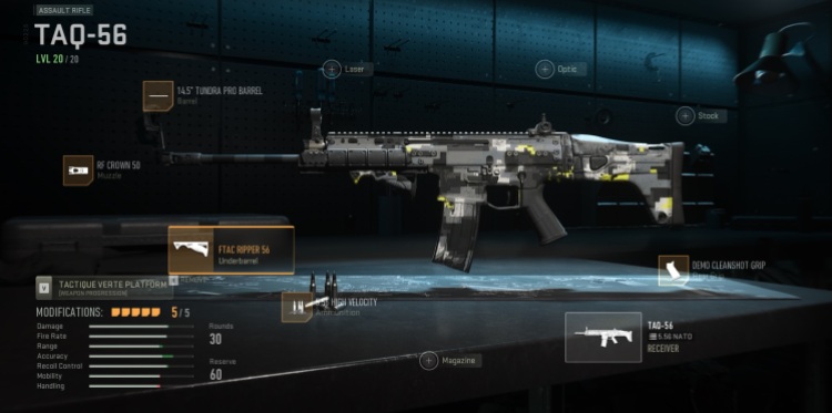 Modern Warfare 2 Clase TAQ-56