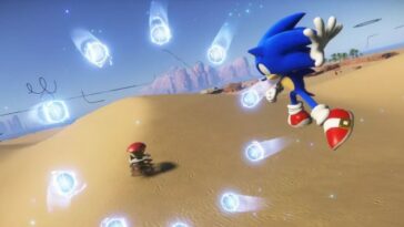 Tráiler de combate de Sonic Frontiers Esferas de energía de Ares Island