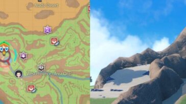 Ubicación de Pokémon Scarlet Violet Sky Titan Bombirdier