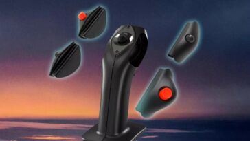 Módulos de palanca lateral Thrustmaster Airbus