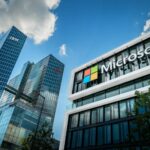 Una imagen de la sede de Microsoft en Munich.