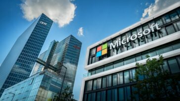 Una imagen de la sede de Microsoft en Munich.