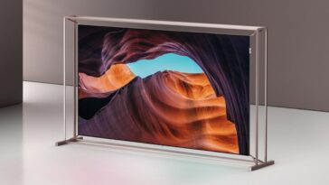 LG Display Showcase TV concept lifestyle image