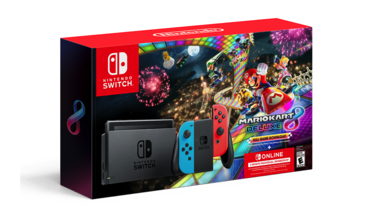 Paquete navideño de Nintendo Switch