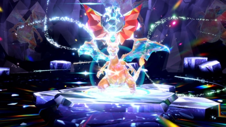 Pokémon Escarlata Y Violeta Charizard Terastalize Tera Raid