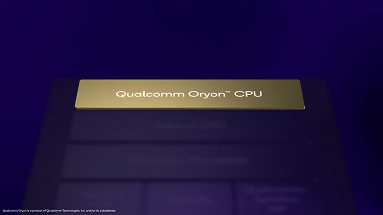 La CPU Oryon será el componente de la CPU del diseño de sistema en chip Snapdragon más amplio, que incluye GPU y otros procesadores en el mismo chip.