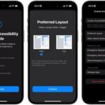 Modo de accesibilidad personalizado iOS 16
