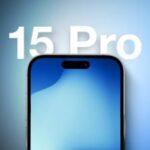 Característica azul del iPhone 15 Pro