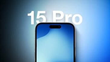 Característica azul del iPhone 15 Pro